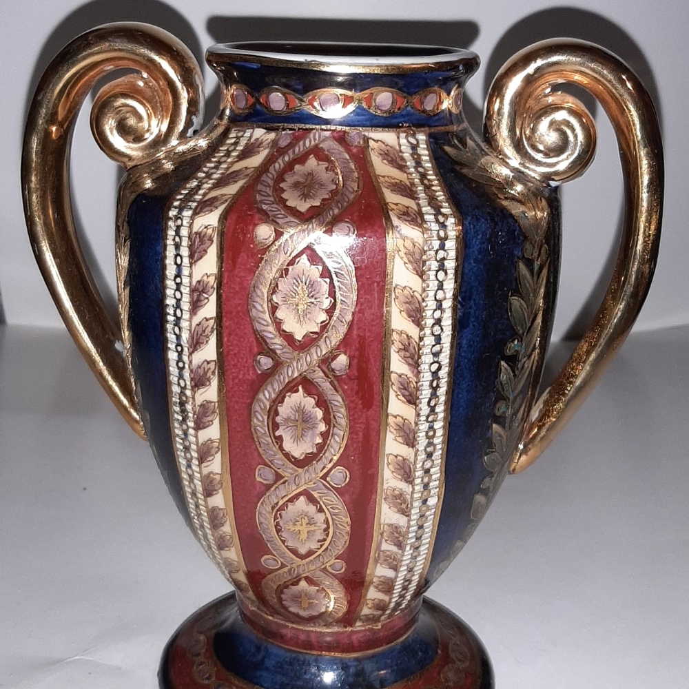 Painted Ceramic Vase